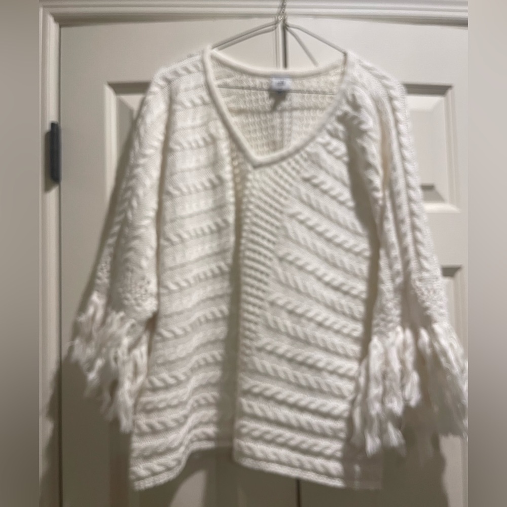 Cabi Fringe Poncho